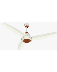 Tamoor AC DC Ceiling Fan Diamond 56'' Inverter Fan Noiseless Motor. 99% Copper Winding Colour Dark Wood (HAMMALL-2)